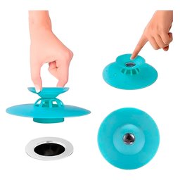 Protetor de Ralo De Silicone Para Pia - 3
