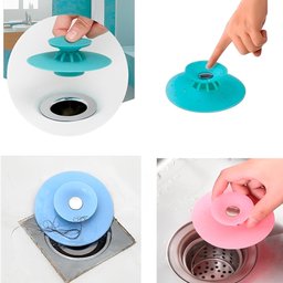 Protetor de Ralo De Silicone Para Pia - 5