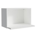 Ver imagem 1 de Armário Aéreo Glamy 60cm com Nicho para Forno Branco Madesa