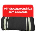 Ver mais imagens de Poltrona Orgânica Chloe Boucle Preto Redonda Decorativa com Almofada Plumante - Arkell