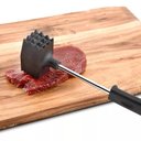 Ver imagem 2 de Martelo Para Carne Batedor Amaciador Bife Churrasco Aço Inox
