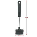 Ver imagem 3 de Martelo Para Carne Batedor Amaciador Bife Churrasco Aço Inox