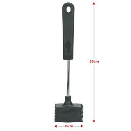 Martelo Para Carne Batedor Amaciador Bife Churrasco Aço Inox - 3