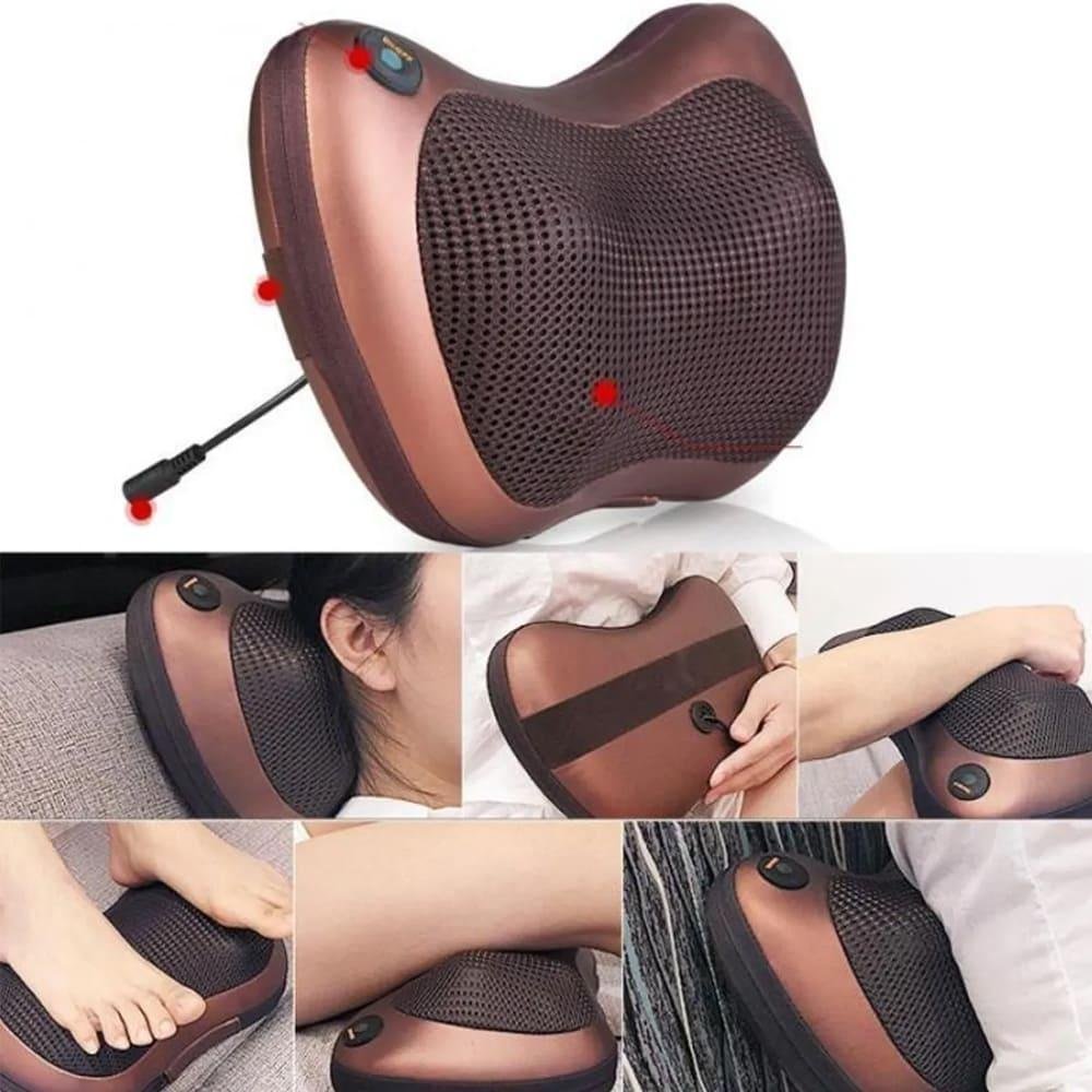 Almofada e Encosto Massageador Shiatsu Basic Supermedy Bivolt Massaageador Encosto Shiatsu - 5