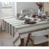 Toalha de Mesa Listrada Verde 2,20 x 1,70 - 1