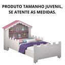 Ver imagem 5 de Cama Infantil com Cabeceira Casinha e Prateleiras Magia