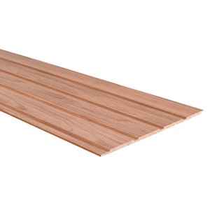 Painel Ripado/forro Lambri Nogueira 2750 X 455 X 9mm - Caixa com 2 Painéis = 2,5m2