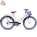 Ver imagem 1 de Bicicleta Caiçara Beach Brisa Aro 26 Vintage Retrô Marrom/bege - Ello Bike