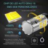 Par Lâmpada 16 Chip Led 3030 T15 W16w Canbus Âmbar Laranja Distribuído Frc Magazine T15/w16w - 2