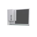Ver imagem 5 de Conjunto para Banheiro Gabinete com Cuba F44 e Espelheira Legno 830W Branco/Chess