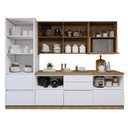 Ver imagem 4 de Cozinha Completa Modulada 8 Peças 11 Portas 10 Gavetas com Rodapé Norten