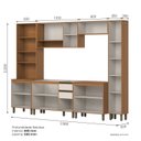 Ver imagem 4 de Cozinha Modulada Completa 6 Peças com 1 Paneleiro e Torre Quente Venaly