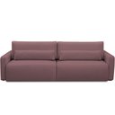 Ver imagem 3 de Sofá Retrátil Reclinável para Sala de Estar Living 270cm Sevilha F04 Veludo Lilás - Lyam Decor