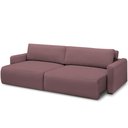Ver imagem 2 de Sofá Retrátil Reclinável para Sala de Estar Living 270cm Sevilha F04 Veludo Lilás - Lyam Decor