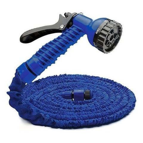 Mangueira Mágica Azul Fixxar 7 Jatos 15 Metros Jardim Carro