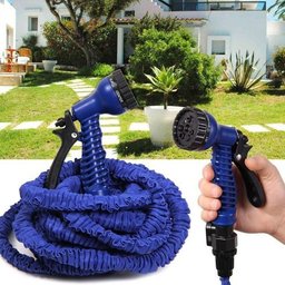 Mangueira Mágica Azul Fixxar 7 Jatos 15 Metros Jardim Carro - 2