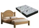 Ver imagem 1 de Cama Casal Isis 100% Mdf para Colchão -super Reforçada -basoto C/ Colchão Casal D23 Gazin:amendoa