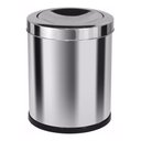Ver imagem 1 de Lixeira Inox 13,5 L Tampa Meia Esfera:Inox
