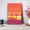 Ver imagem 1 de Placa Decorativa Silhueta Por do Sol Kombi-30X45Cm