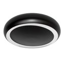 Ver imagem 1 de PLAFON ALIANÇA LUZ INDIRETA PRETO FOSCO