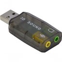 Ver imagem 3 de Adaptador Placa de Som Usb 5.1 Canais Virtual Ausb51