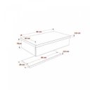 Ver imagem 3 de Conjunto para Banheiro Gabinete com Cuba F44 e Prateleira 605W Metrópole