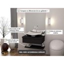 Ver imagem 2 de Conjunto para Banheiro Gabinete com Cuba F44 e Prateleira 605W Metrópole 