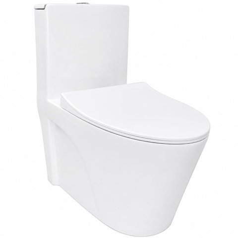Vaso Sanitario Monobloco Super Luxo Branco - Rev-000047 - Fiiyo