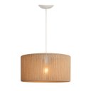 Ver imagem 2 de Luminária Pendente Marrocos em Corda Sisal Natural Palha:branco