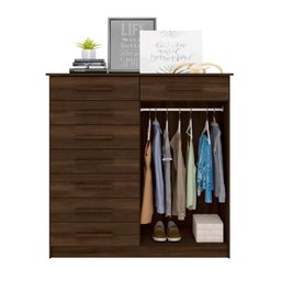 Jogo Roupeiro e Cômoda Hope Cedro Off White - 11