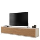 Ver imagem 1 de Rack Para Sala 220 cm 011061 Off White Noce DCASA