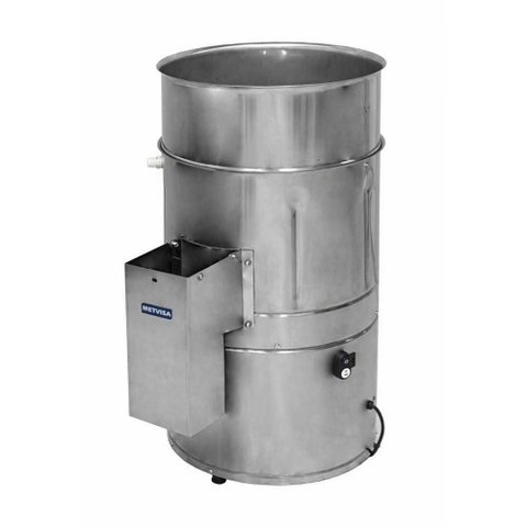 Descascador de Batatas 10 Kg Db10 1/2 Cv 220v - Metvisa