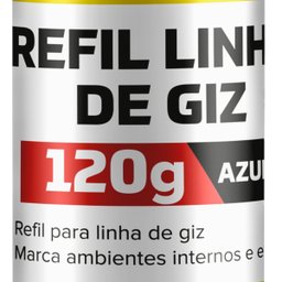 Refil Linha Giz 120g Azul Gesseiro Marcação Nível | Fertak - 3