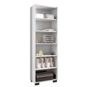 Ver imagem 5 de Kit Livreiro 2 Portas Pequenas Livreiro 5 Prateleiras Office Branco