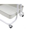 Ver imagem 3 de Carrinho Organizador Multiuso 3 Prateleiras 42x35x86cm - Branco