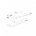 Ver imagem 3 de Gabinete para Banheiro com Cuba Q35 e Prateleira 605W Metrópole Branco/Chess