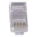 Ver imagem 2 de Pacote 100x Unidades Conector Macho Cat6 Rj45-112 Fortrek