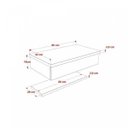 Ver imagem 3 de Gabinete para Banheiro com Cuba Q35 e Prateleira 605w Metrópole