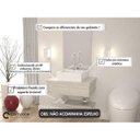 Ver imagem 2 de Gabinete para Banheiro com Cuba Q35 e Prateleira 605W Metrópole Branco/Snow