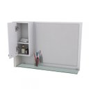 Ver imagem 5 de Gabinete para Banheiro 2 Portas 1 Gaveta com Cuba e Espelheira Legno 830W Espresso Móveis