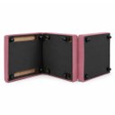 Ver imagem 3 de Puff Cama Dobravel 70cm Slim com Almofada Cor: Suede Rosa
