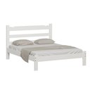 Ver imagem 2 de Cama Casal Queen Branca Madeira Maciça Quarto Esmeralda