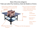 Ver imagem 2 de Lareira Externa 60cm + Churrasqueira + Mesa de Centro 3 em 1