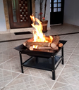 Ver imagem 6 de Lareira Externa 60cm + Churrasqueira + Mesa de Centro 3 em 1
