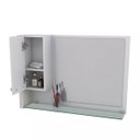 Ver imagem 5 de Gabinete para Banheiro 2 Portas 1 Gaveta com Cuba e Espelheira Legno 830W Espresso Móveis