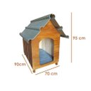 Ver imagem 2 de Casinha de Cachorro Telhado Ecológico Gigante