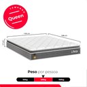 Ver imagem 3 de Colchão Queen Life D33 Pillow Top Cinza 17x158x198cm