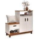 Ver imagem 3 de Sapateira Multiuso Utah Off Freijó