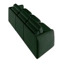 Ver imagem 7 de Sofá Cama Modulado Retrátil e Reclinável Decorativo Varsóvia 246cm Veludo Verde G33 - Gran Belo
