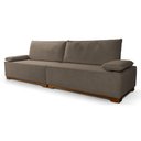 Ver mais imagens de Sofá Living Braço Articulado Deluxe 2,50m Bouclê Marrom